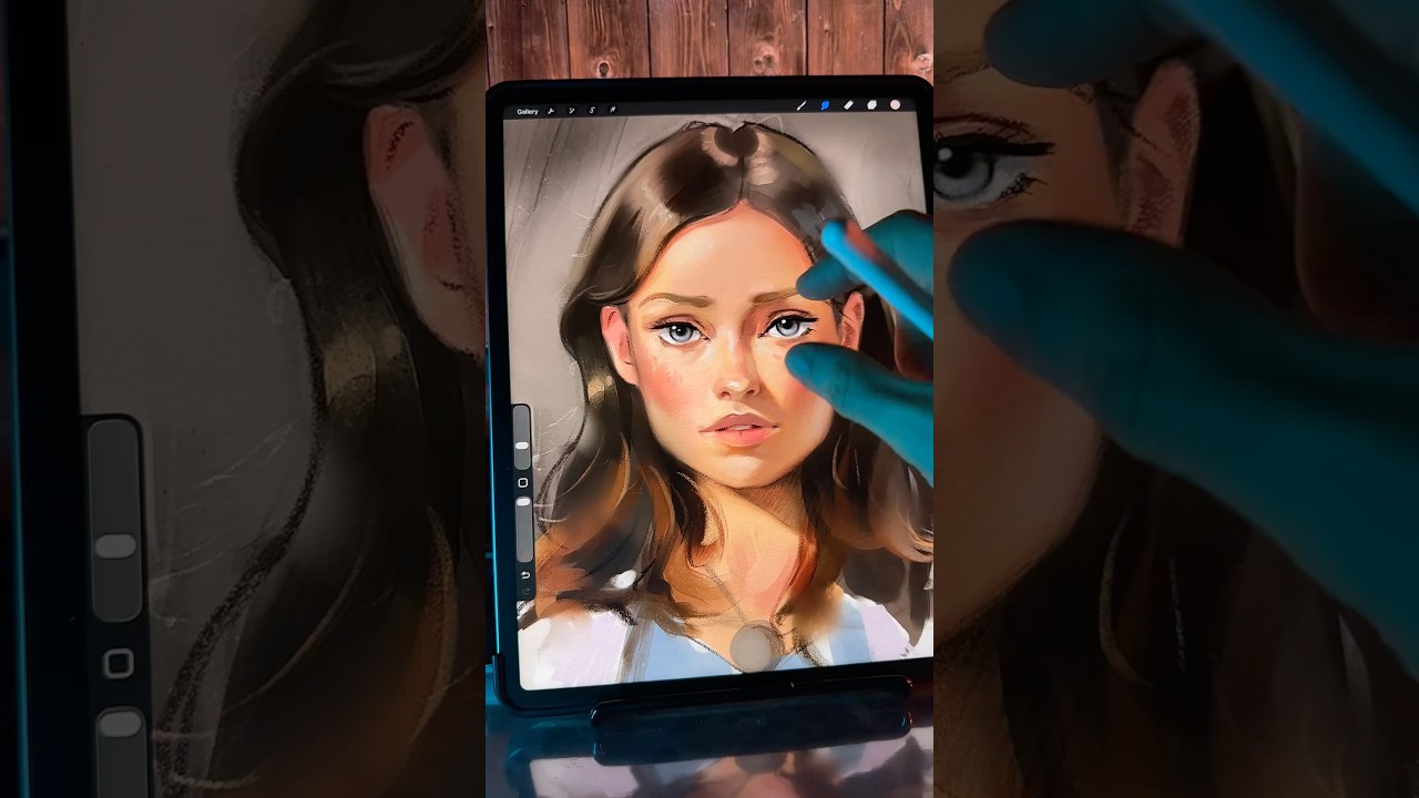 Portrait Steps🎨🖌️ 😁