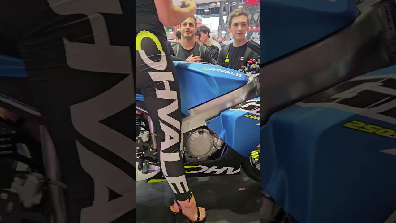 New 200 pound Ohvale GP7 250cc Racebike.
