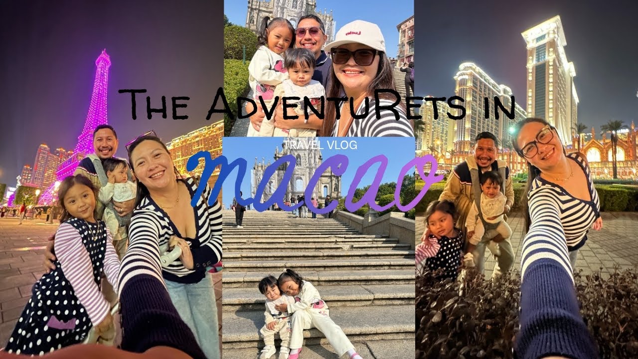 Overnight in Macao | The AdventuRets Travel Vlog