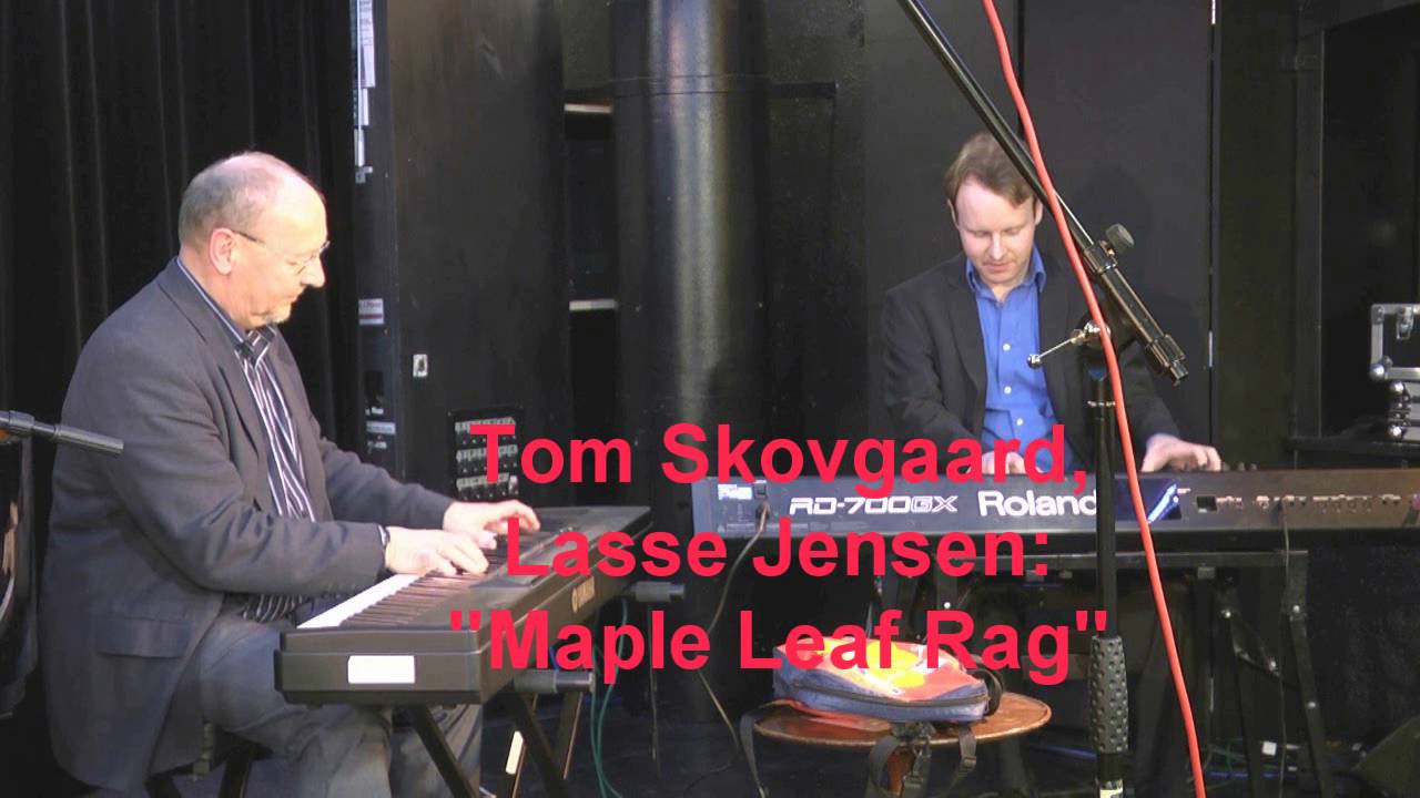Maple Leaf Rag - Tom Skovgaard and Lasse Jensen, piano-duo, 2015