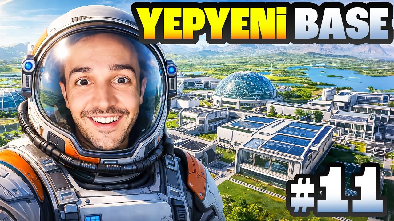YEPYENİ VE DEV BİR BASE YAPTIM 🏗️ | Planet Crafter #11 🚀