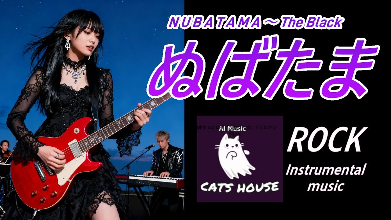 【ロック〈インスト〉】ぬばたま ／【Rock〈instrumental〉】NUBATAMA～The Black