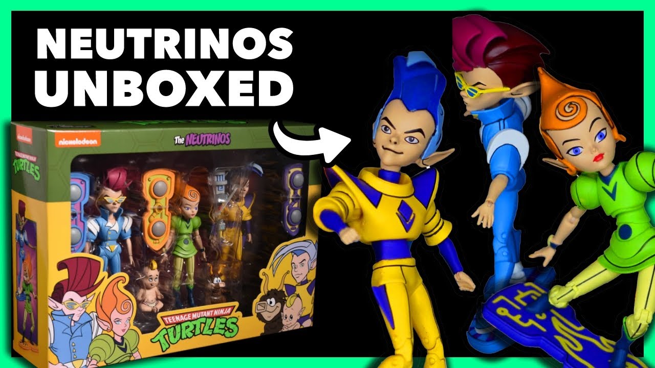 The Neutrinos from NECA’s TMNT Animated line