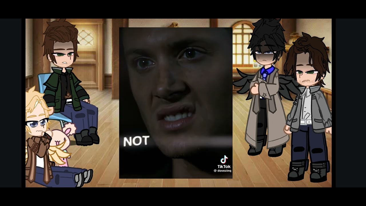 supernatural react to Castiel