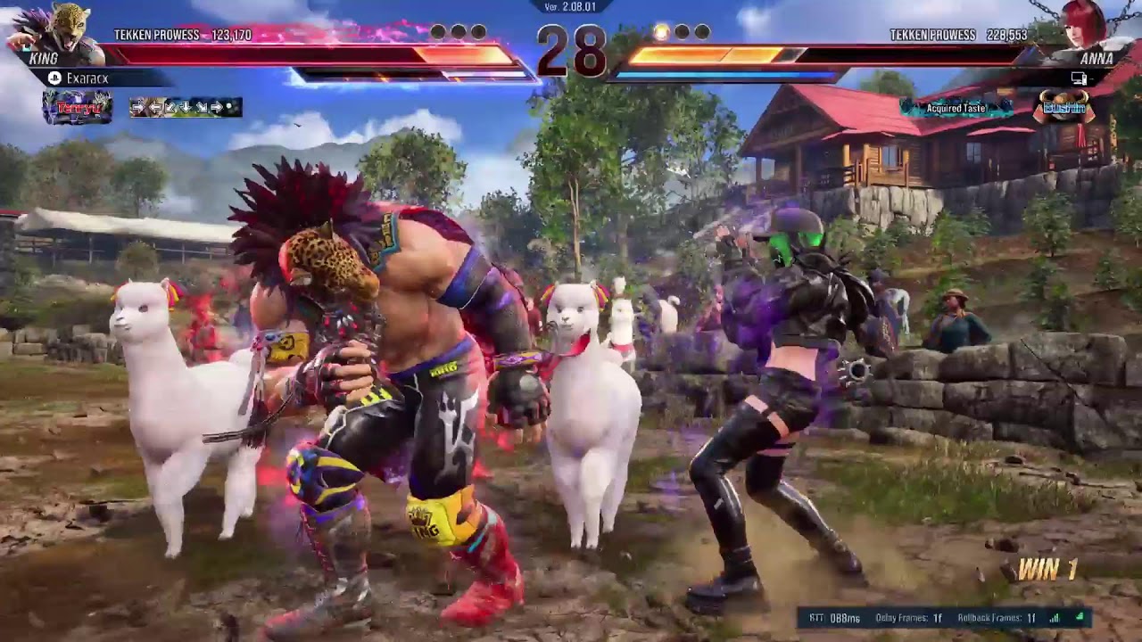 Losing in TEKKEN8