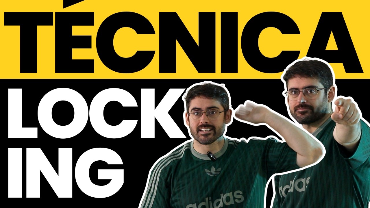 ⚠️ TÉCNICA DE LOCKING | Up, Lock, Point, Pace, Roll | CURSO COMPLETO