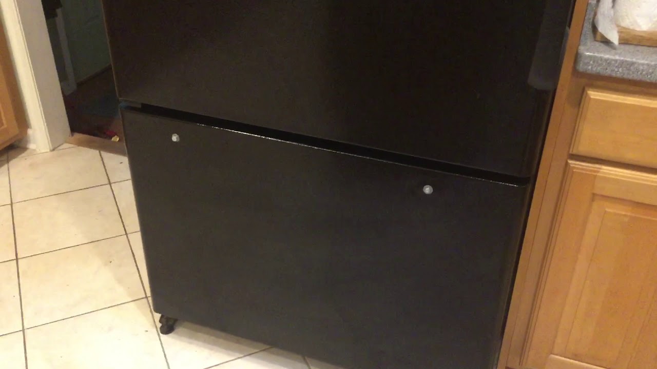 Loose door handle on Amana refrigerator