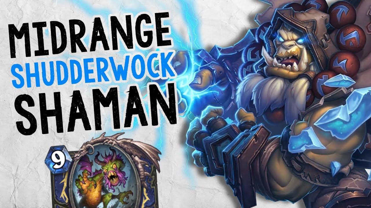 PLAYING SHUDDERWOCK FOR VALUE! | Midrange Shaman | Constructed | The Boomsday Project | Hearthstone