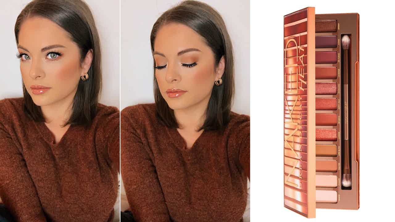 Wearable Pumpkin Spice Latte Inspired Makeup