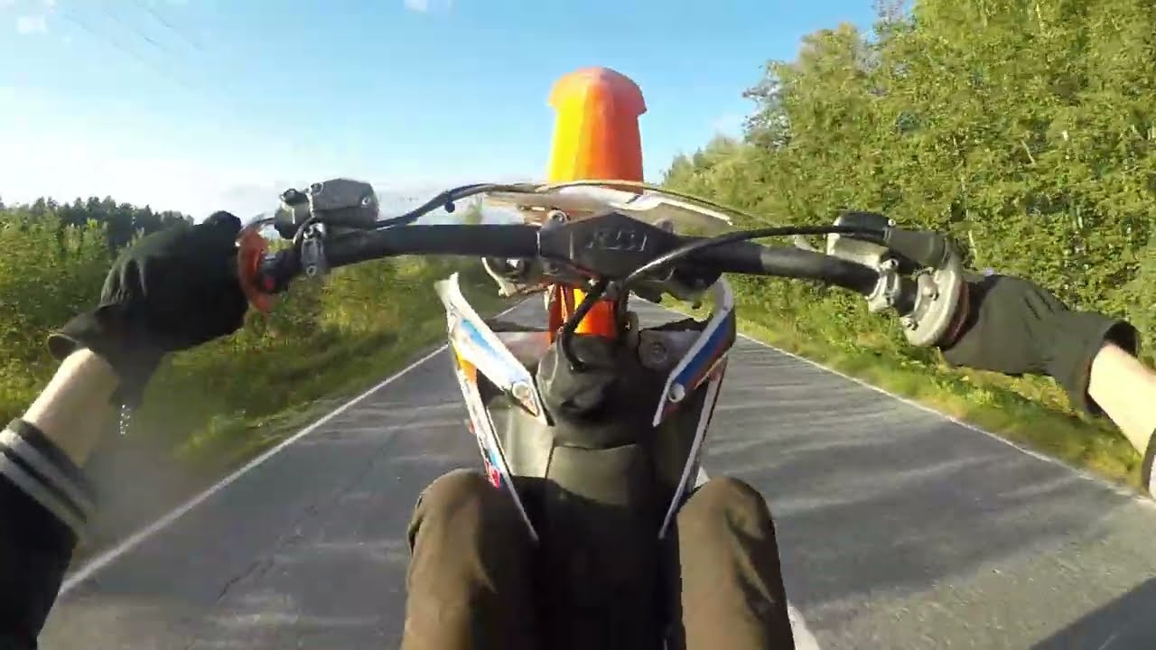 Ktm sx 85 wheelies
