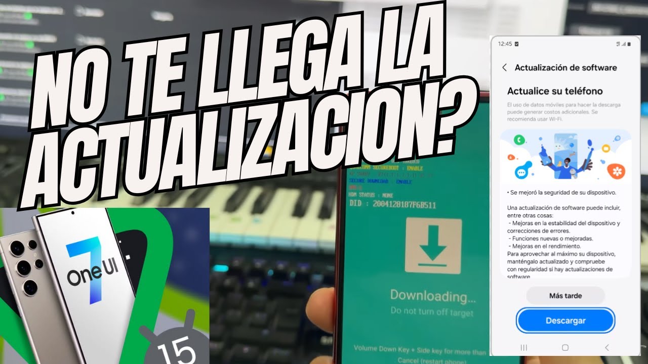 ¡Actualiza CUALQUIER Samsung a Android 14 en Minutos! 📱🔥METODO OFICIAL
