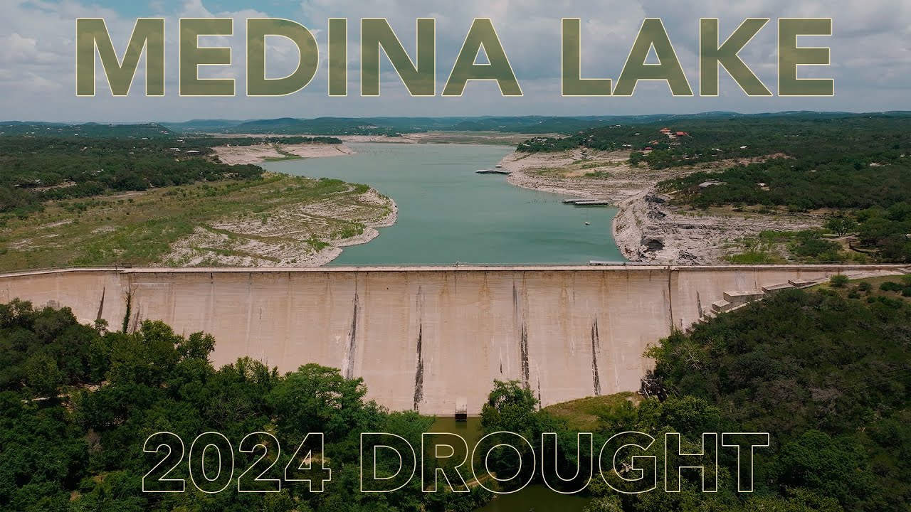 Medina Lake 2024 Drought