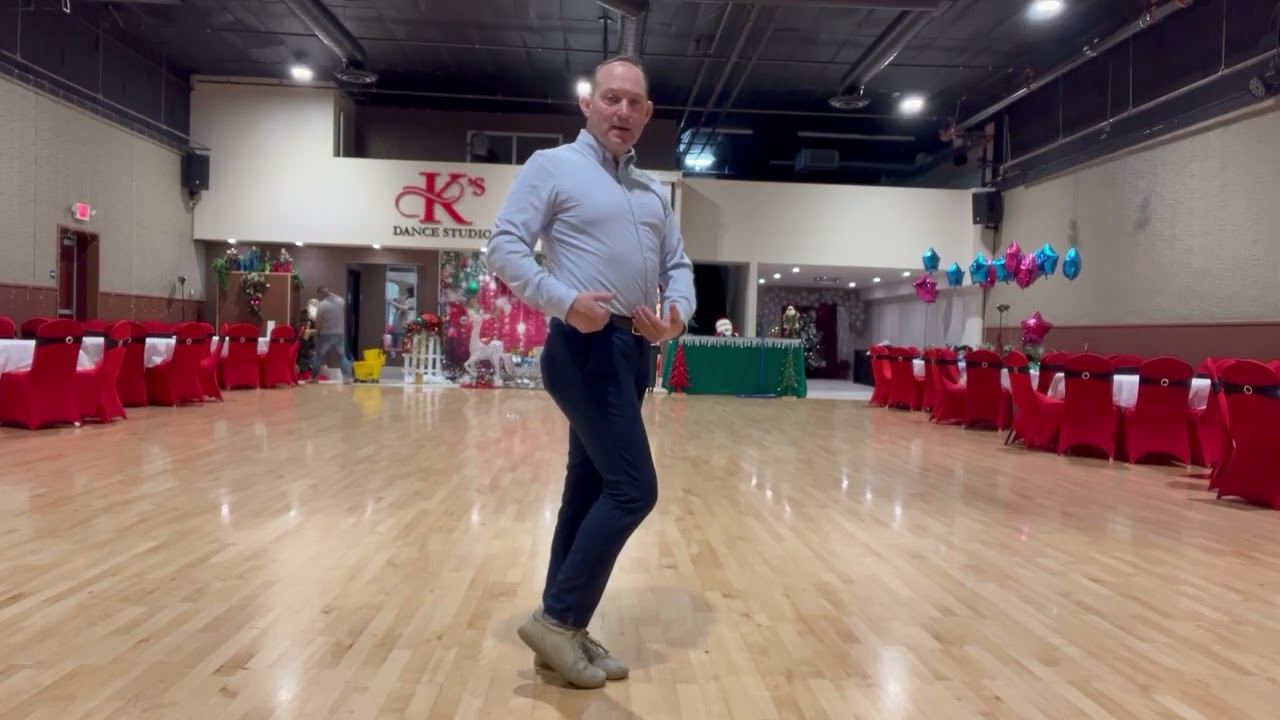 LATIN:  How To dance a Proper Open Hip Twist To a Fan
