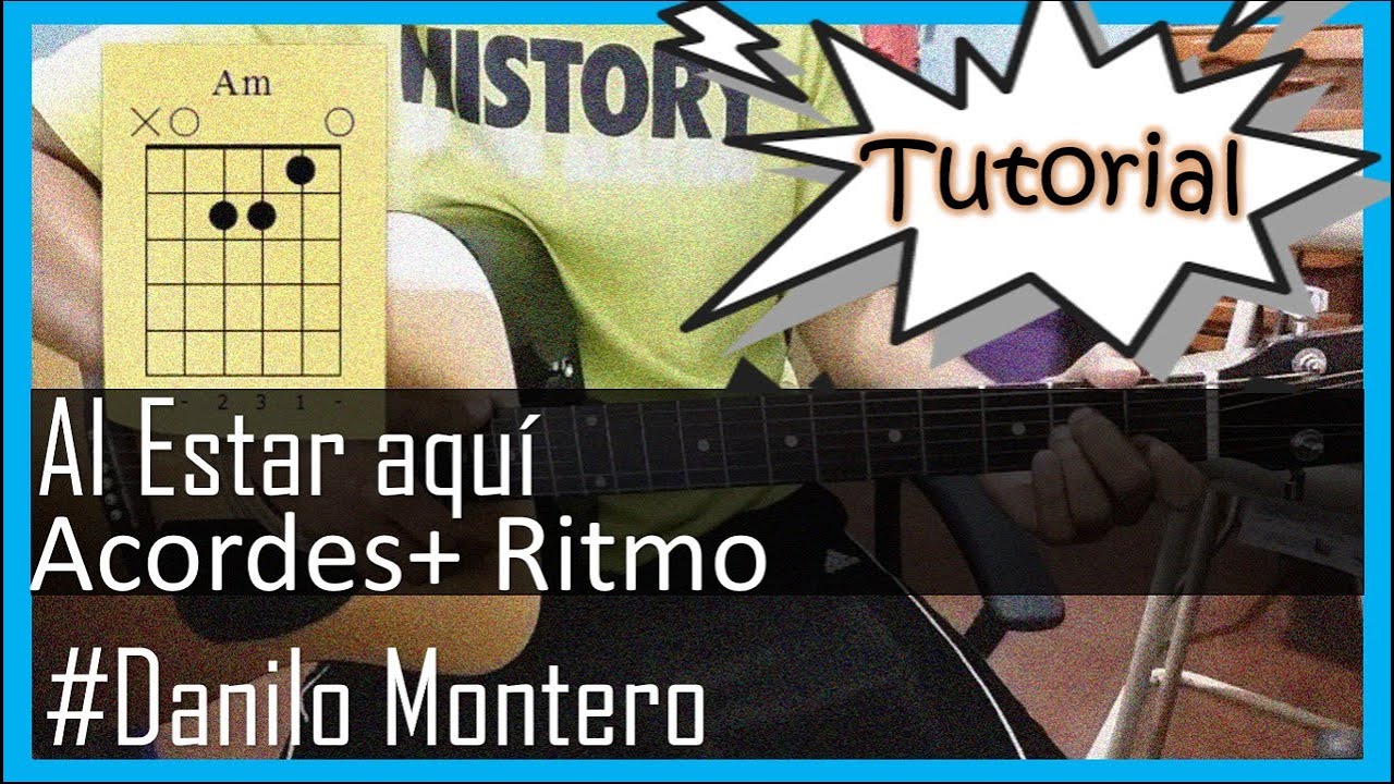 Al estar aqui - Danilo montero- acordes - Tutorial guitarra | Curso para guitarra