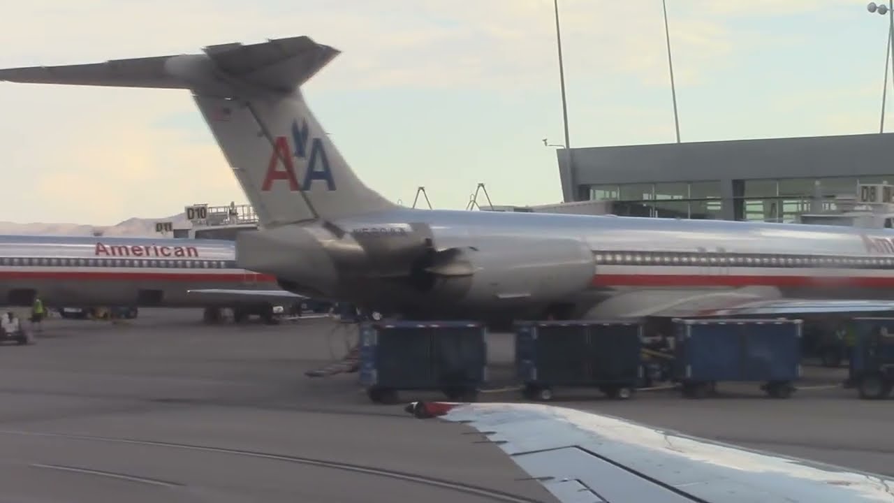 Allegiant Air MD-80 | 25L Landing @ Las Vegas (KLAS/LAS)