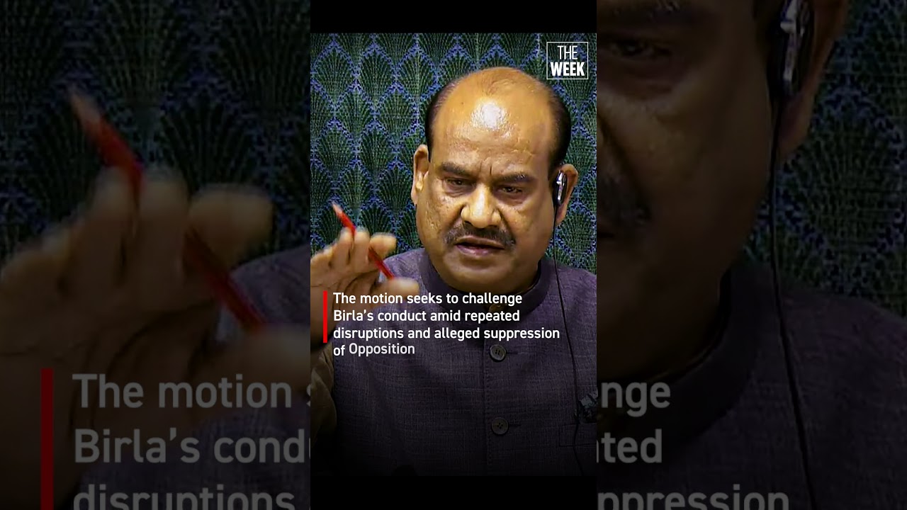 Opposition moves no-confidence motion against LS speaker Om Birla