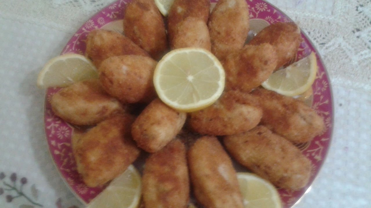 Croquettes de Viande Hachée et Poulet - كروكات اللحم المفروم و الدجاج رااااائعة