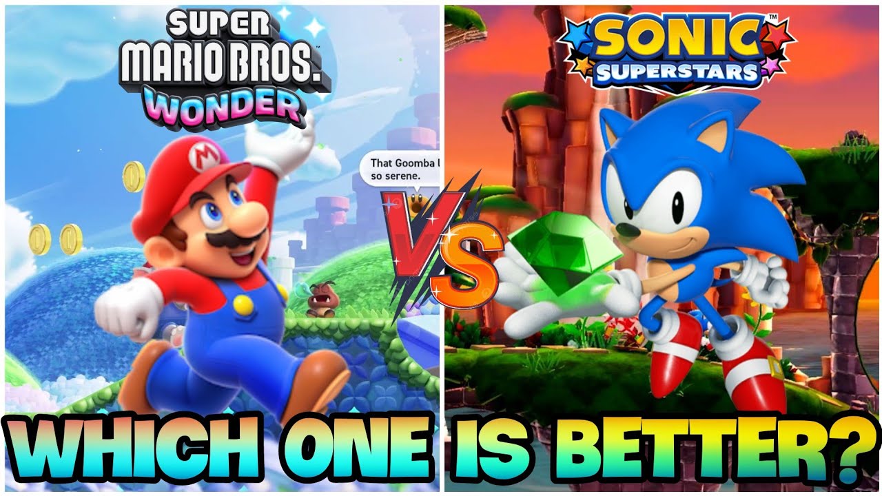 SMB Wonder Vs Sonic Superstars