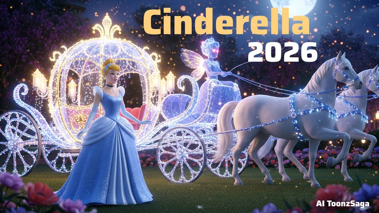 Cinderella Ki Kahani | Poor Girl Becomes Princess🧚 #cinderella #fairytale #cartoon #hindistories 
