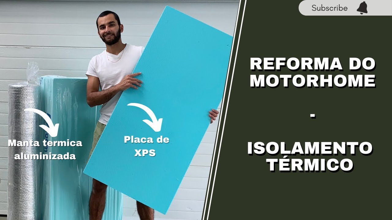 Isolamento térmico do motorhome
