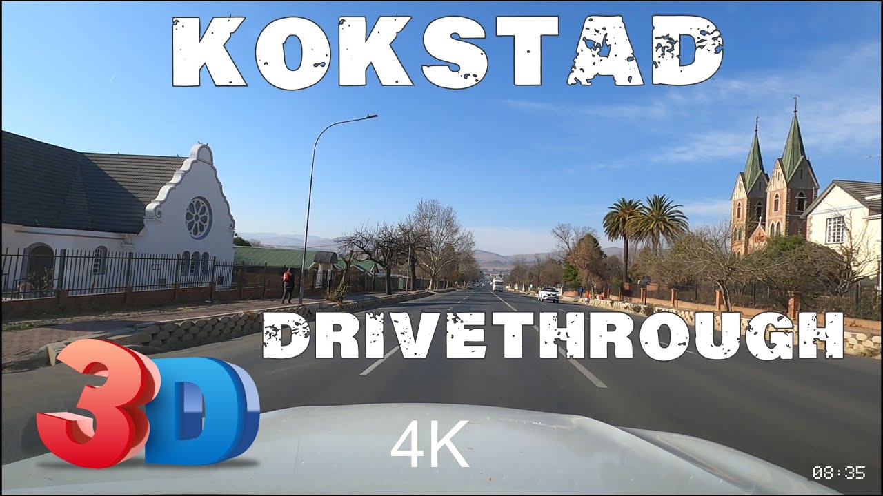 Driver's views : Kokstad main road from R56 to N2 drivethroughs