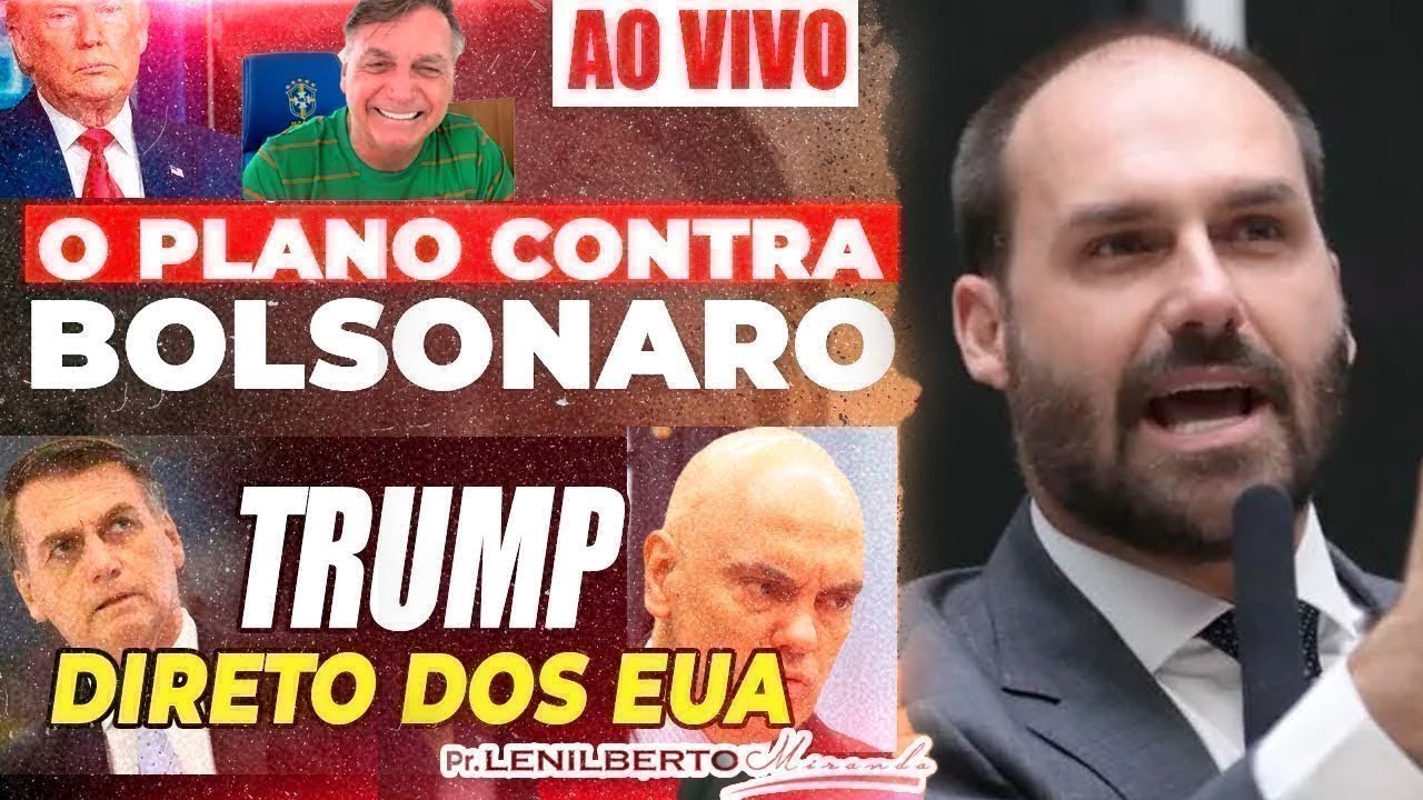 AO VIVO EDUARDO BOLSONARO DIRETO DOS EUA
