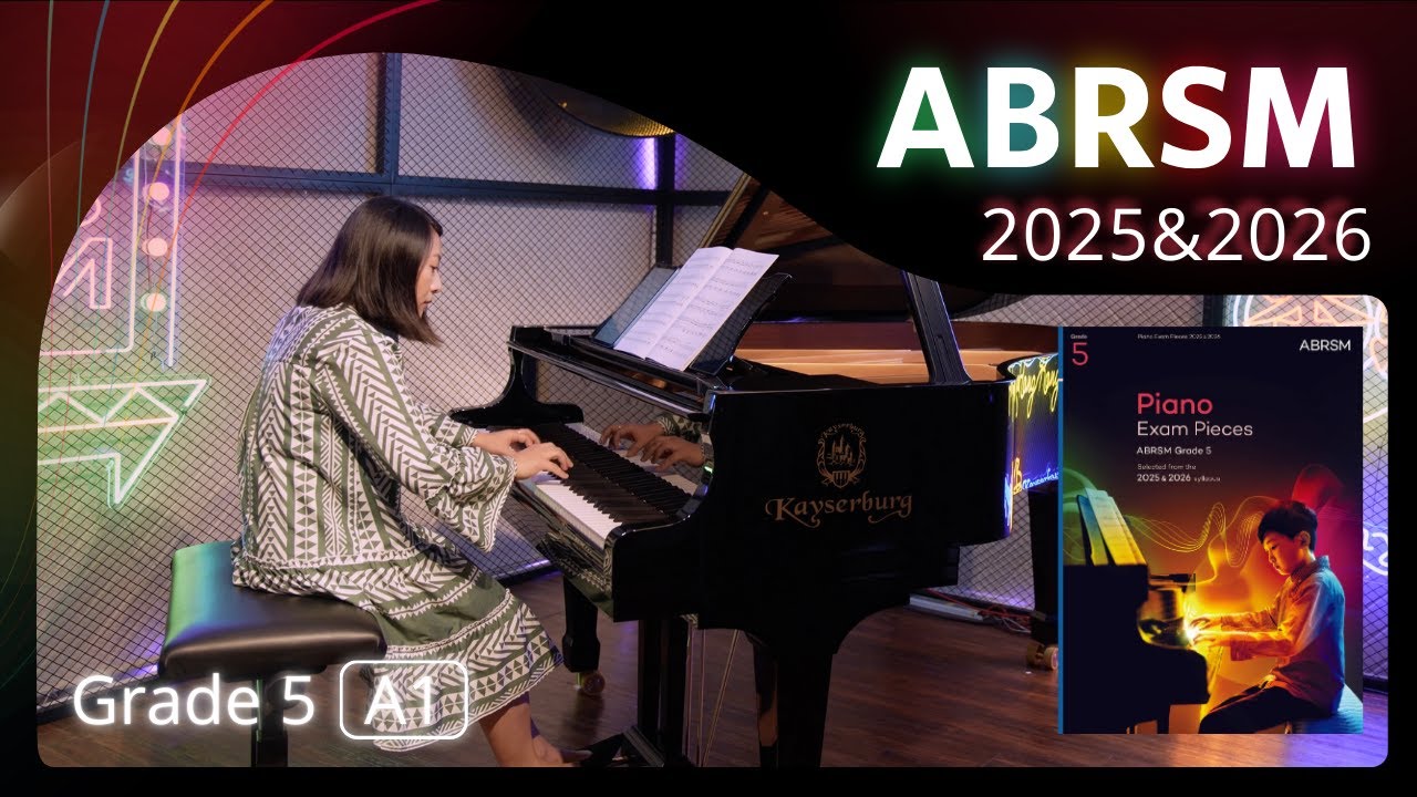 ABRSM Piano 2025 - 2026 Grade 5 A1 La Tarantelle [青苗琴行 x 香港演藝精英協會]