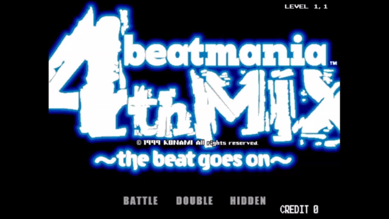 [beatmania 4thMIX] Title & Demo Loop