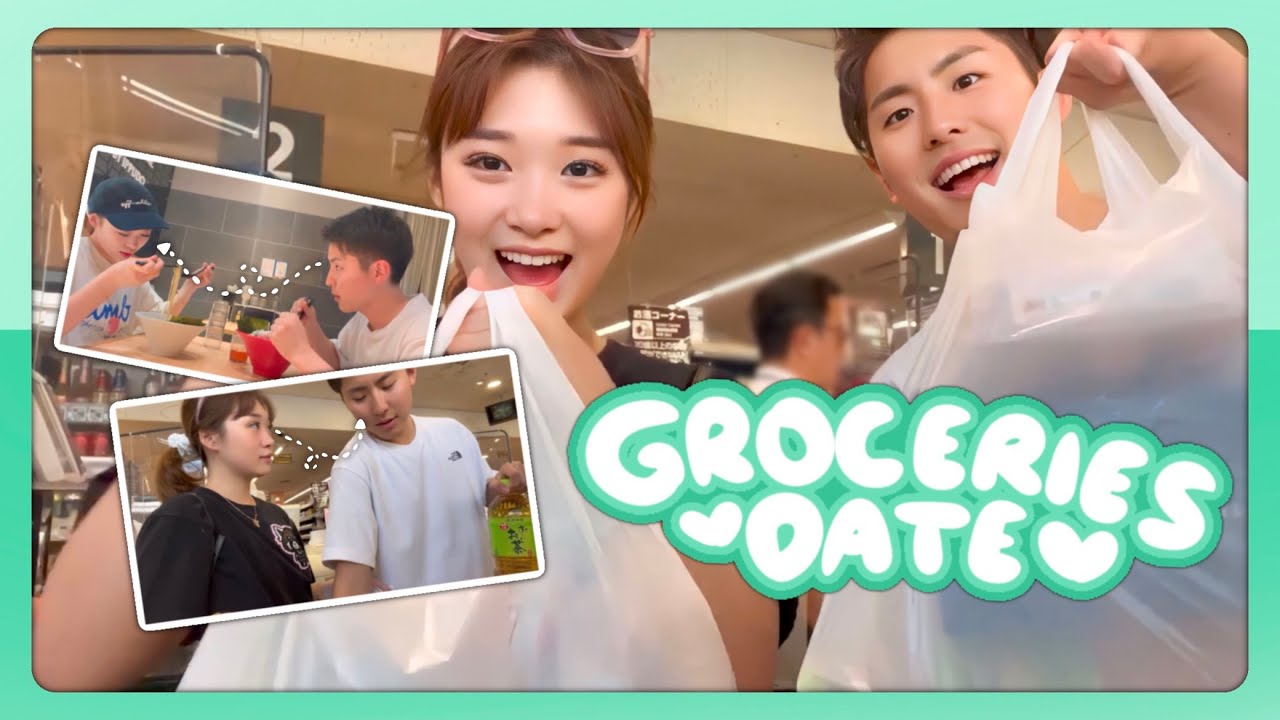 Grocery store date - Ketemu mama Tomo?! + settling down in Japan 🛒