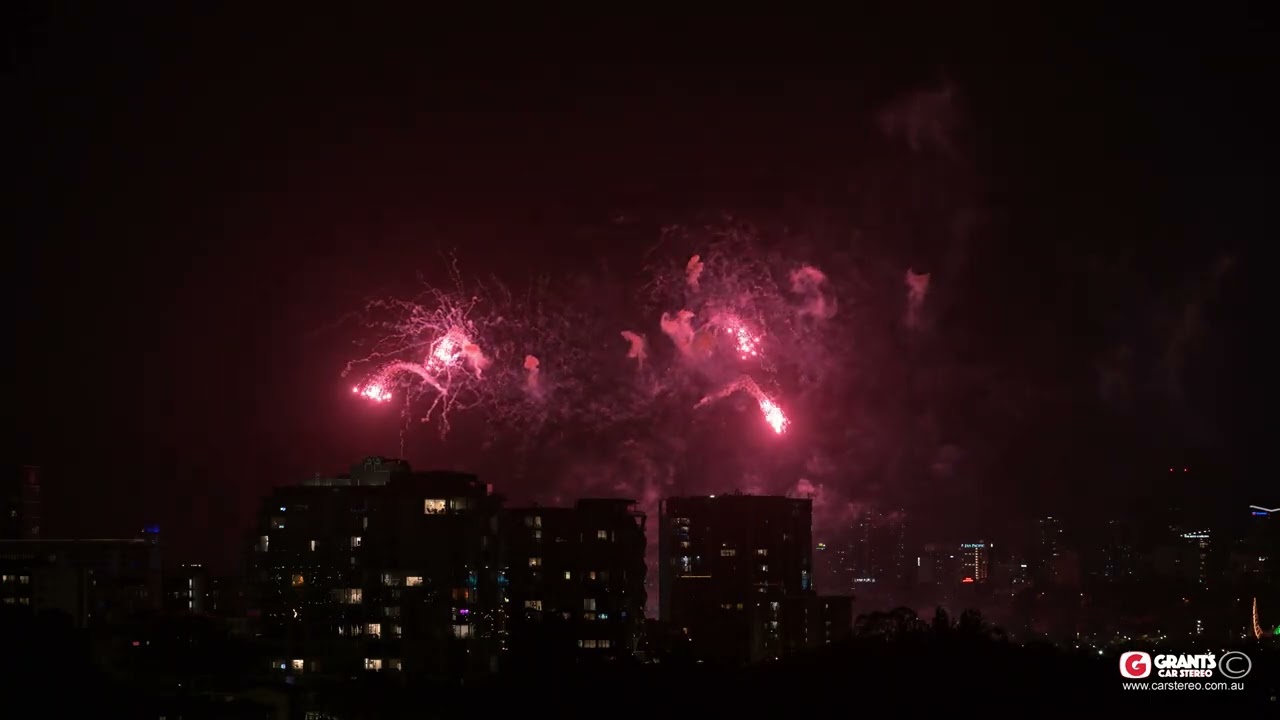 W.A. Day fireworks 23/11/2025