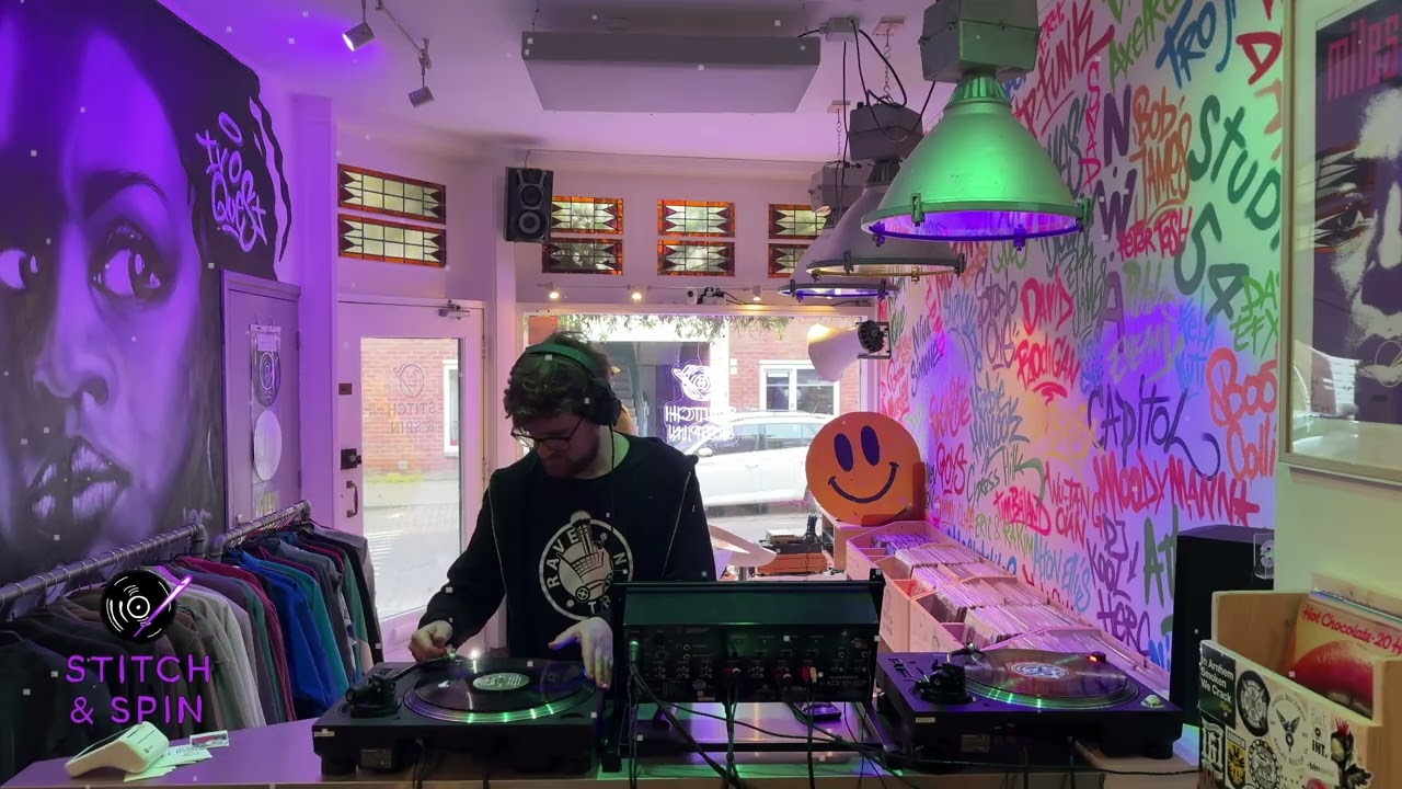 Stitch & Spin Recordstore Session w/ Ravetrain (DJ Ruudboy)