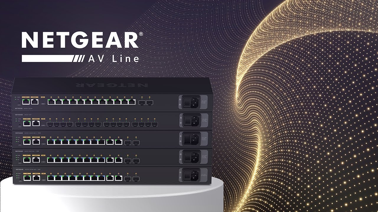 The Most Recommended Switch in the World for AV over IP | NETGEAR Business