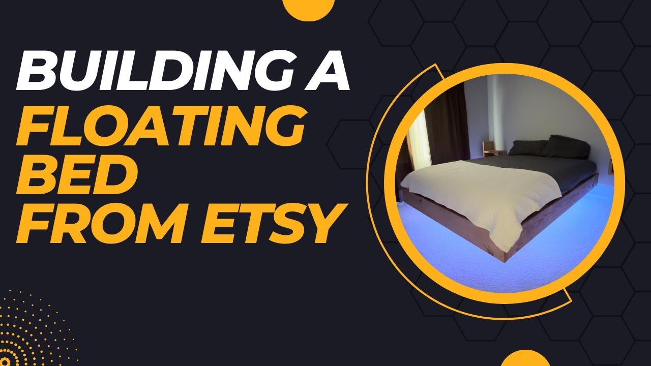 Quick Build | Time-Lapse of Making a Floating Queen Bed from Etsy