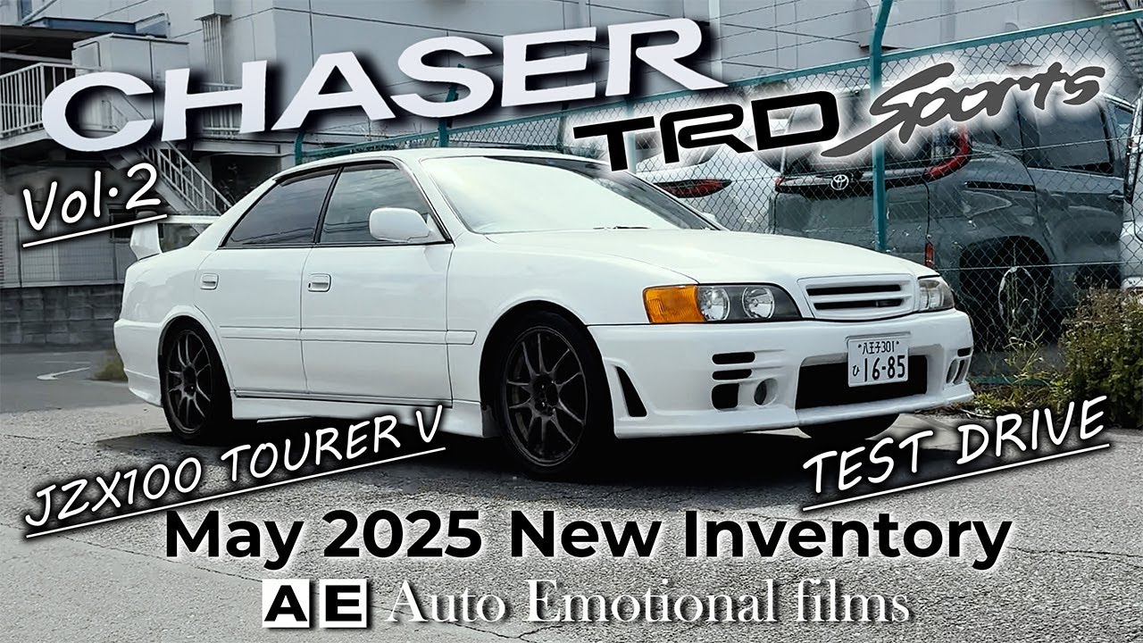 [JZX100 チェイサー TRDスポーツ ツアラーV 新入庫車紹介 Vol.2 ] 後半の動画は100系でよく故障するスロットルコンピューターの交換からマフラーサウンドチェック、試乗チェックまで！