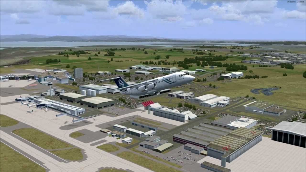 Around the World Flight 6: Auckland to Brisbane (P3D)