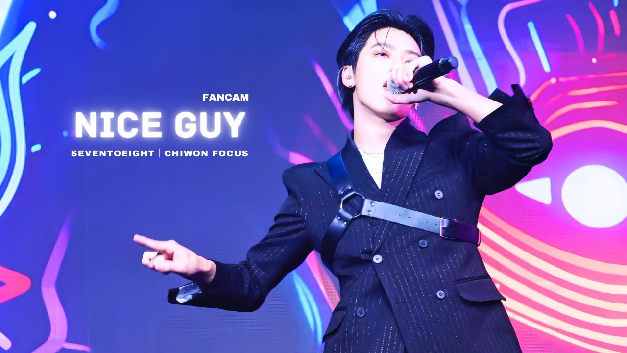 [4K] SEVENTOEIGHT 陳麒文 Fancam — NICE GUY (BOYNEXTDOOR) cover｜260118 [Be My Present] 