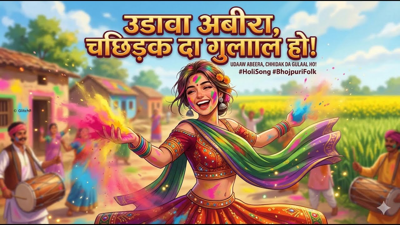 Udaaw Abeera, Chhidak Da Gulaal Ho! #HoliSong #BhojpuriFolk