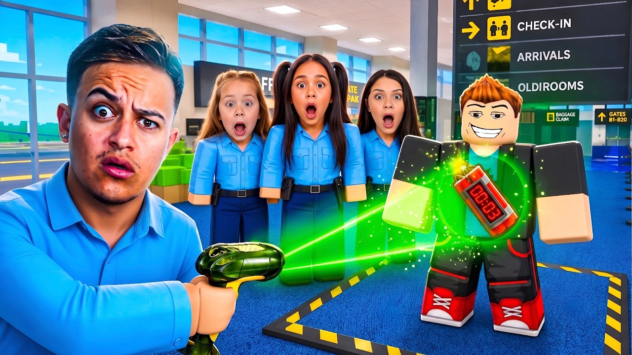 ROBLOX: ОХРАНЯЕМ АЭРОПОРТ!