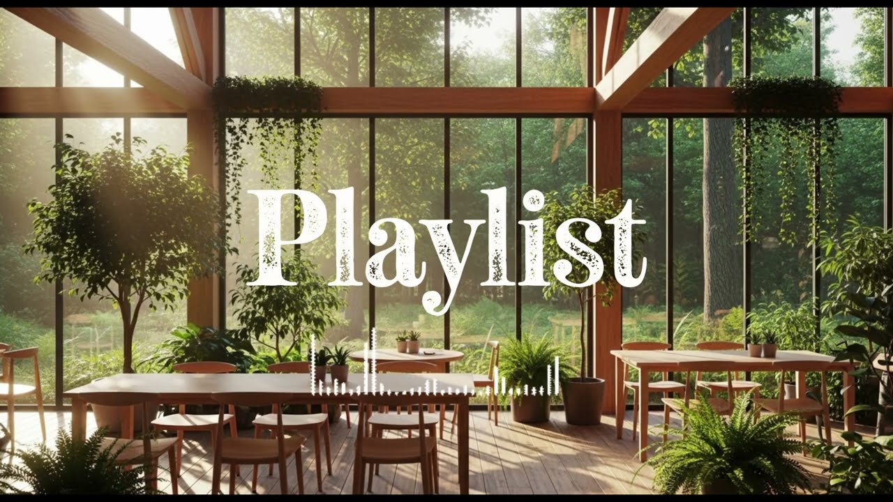 봄 카페에서 흘러나오는 감성뿜뿜하는 음악, Cozy Spring Cafe ☕🌸 | Study Music for Focus & Relax (50 Minutes)