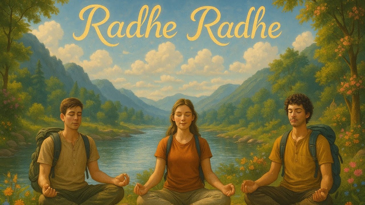 Radhe Radhe Jaap – 1 Hour Nonstop Devotional Chant for Peace | BhaktiSutra | Radha Ashtami Special