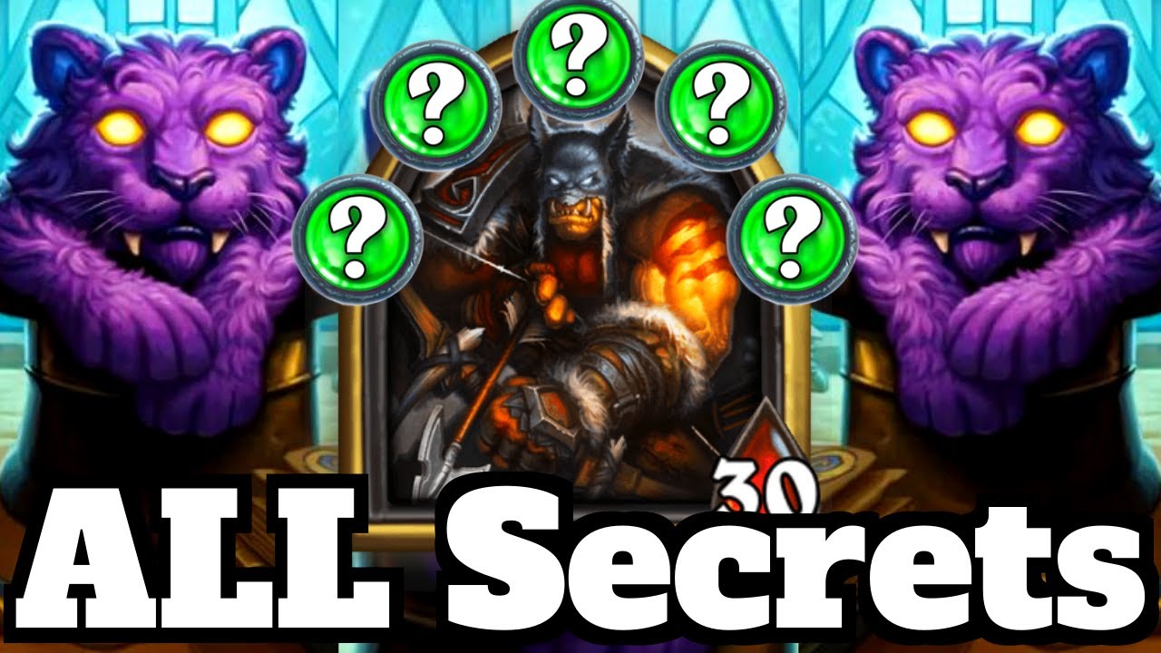 Can You WIN With ONLY Secrets?! Part 1 | Hearthstone Challenge