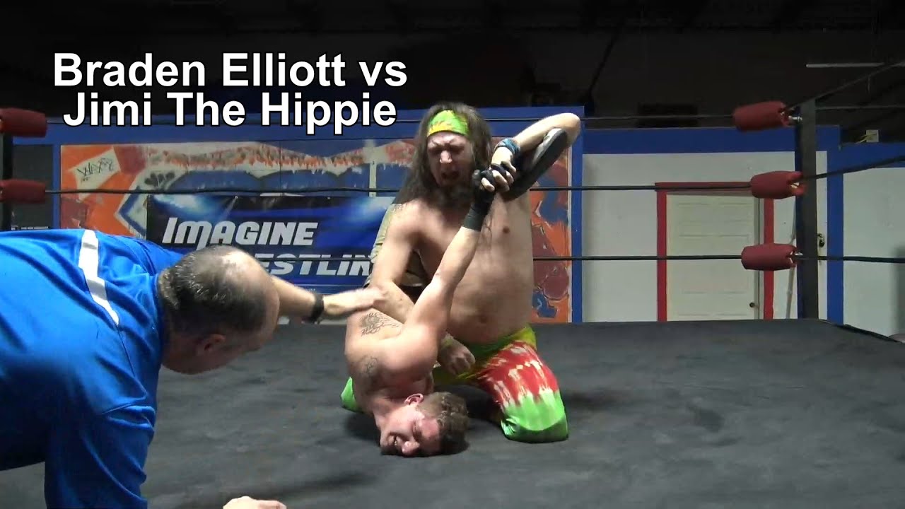 Braden Elliott vs Jimi The Hippie Free Wrestling Match