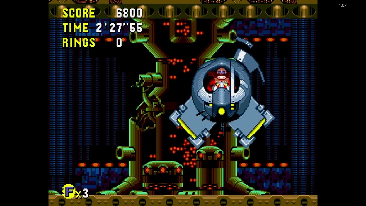 Sonic cd playthrough part 7 metalic madness