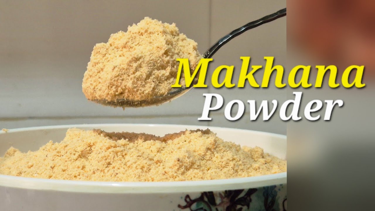 Super Healthy Makhanā Powder | Protein-Rich Energy Mix for Milk 💪| Immunity Booster Drink