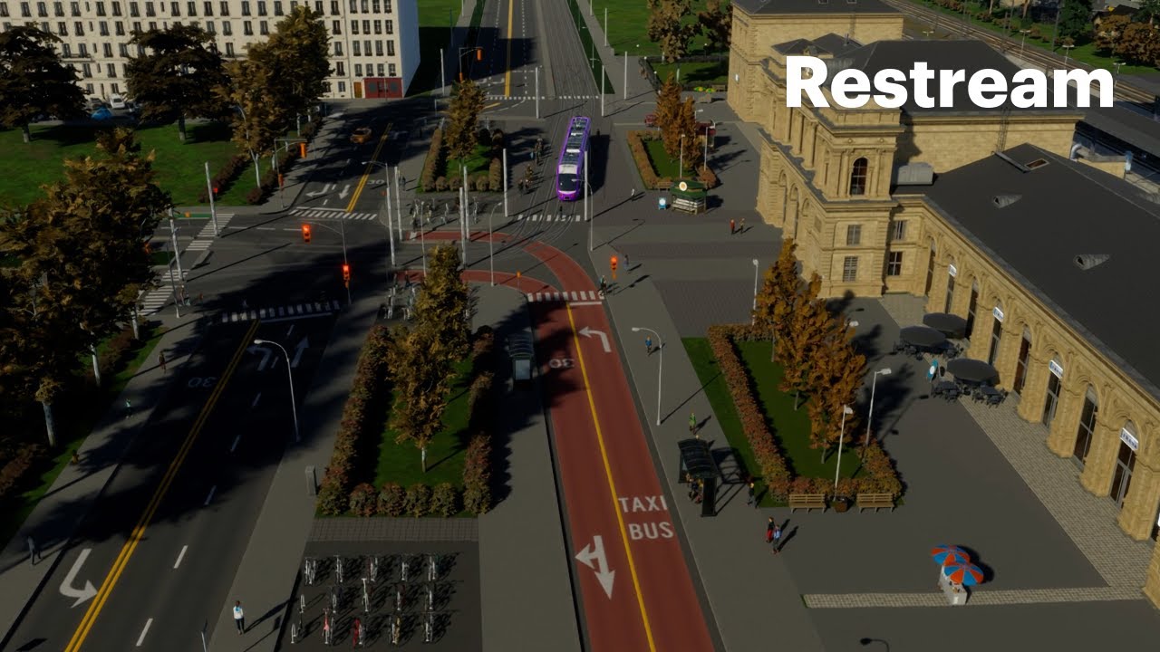 Structure du Centre Historique - Cities Skylines II