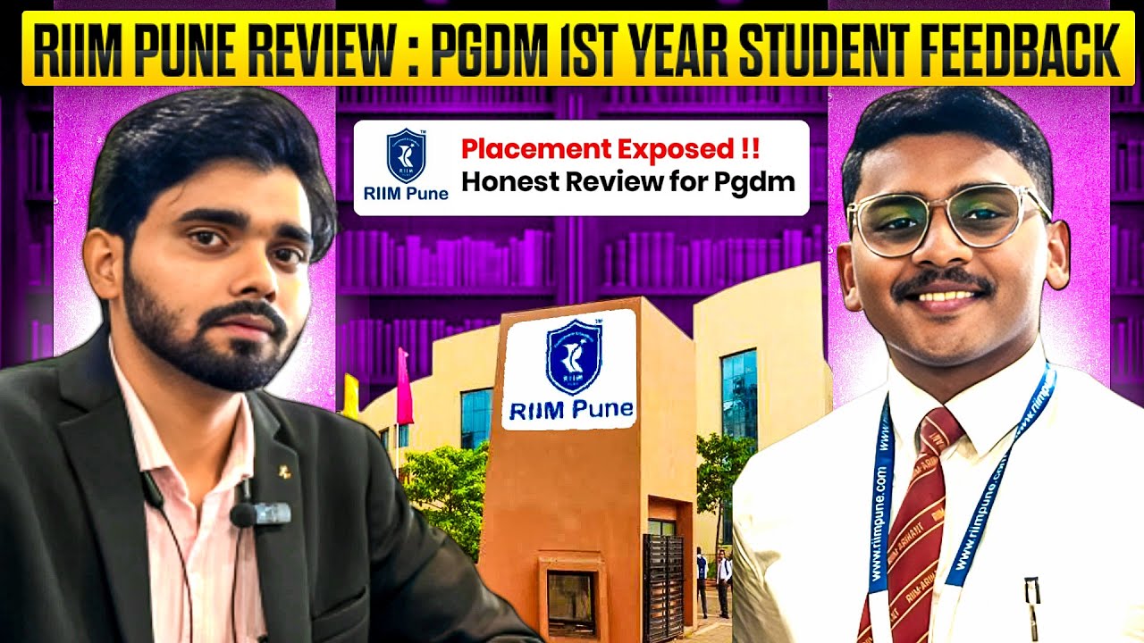 Pune's BEST PGDM College? 🎓 RIIM Review from a 1st Year Student! 🗣️ Worth in 2025 🔥 #riimpune #pgdm