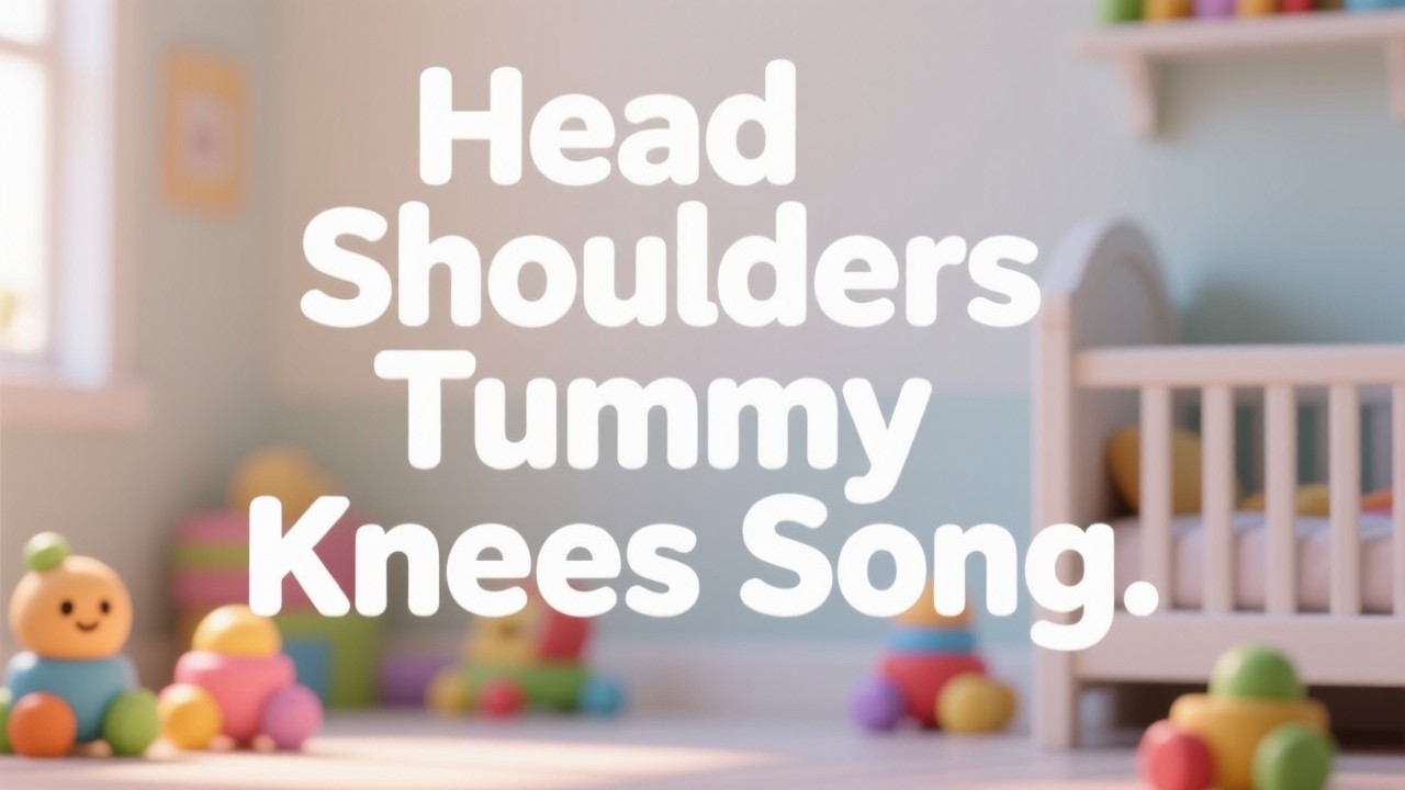 🎵 Learn Body Parts the Fun Way with the “Head, Shoulders, Tummy, Knees” Song! 🎶