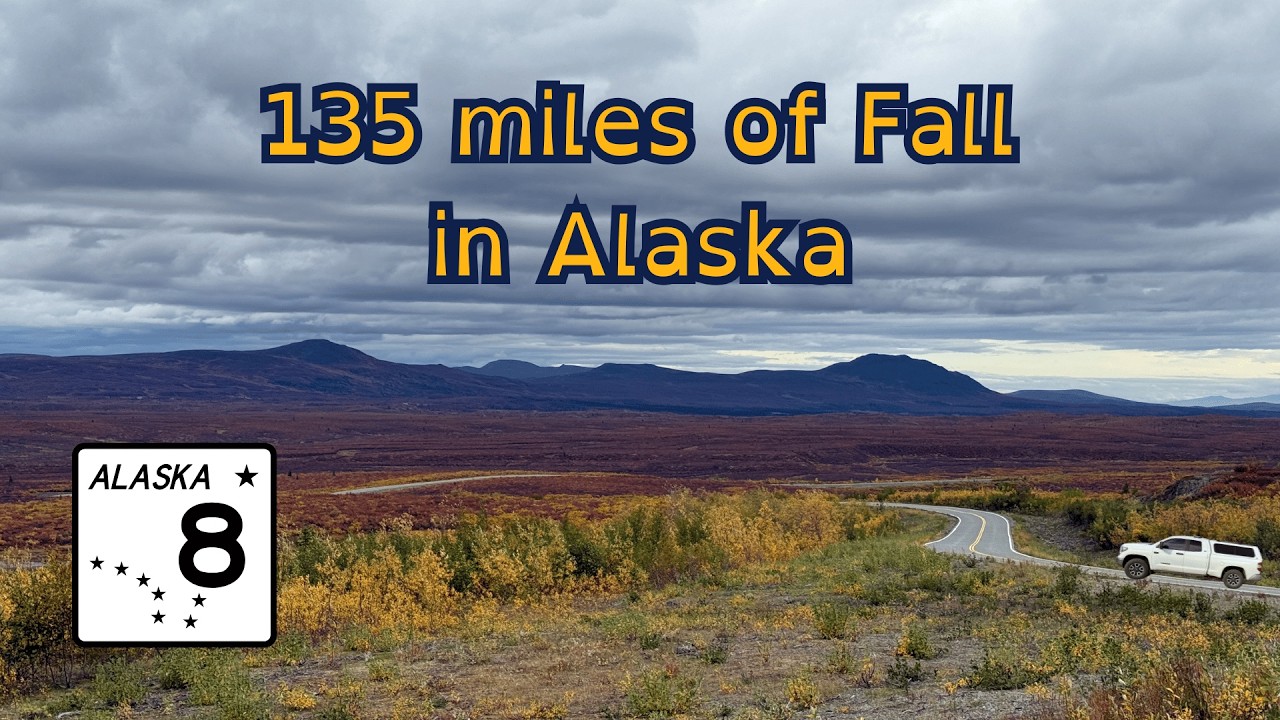 135 Miles of Fall Colors | Driving the Denali Highway