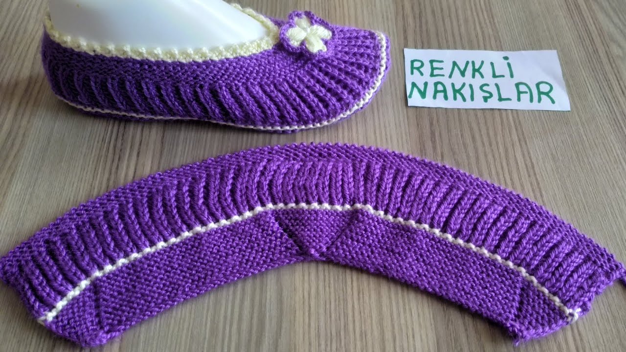 İki Şiş Harika Babet Patik Modeli ❤️/Çeyizlik Patik Modeli ❤️