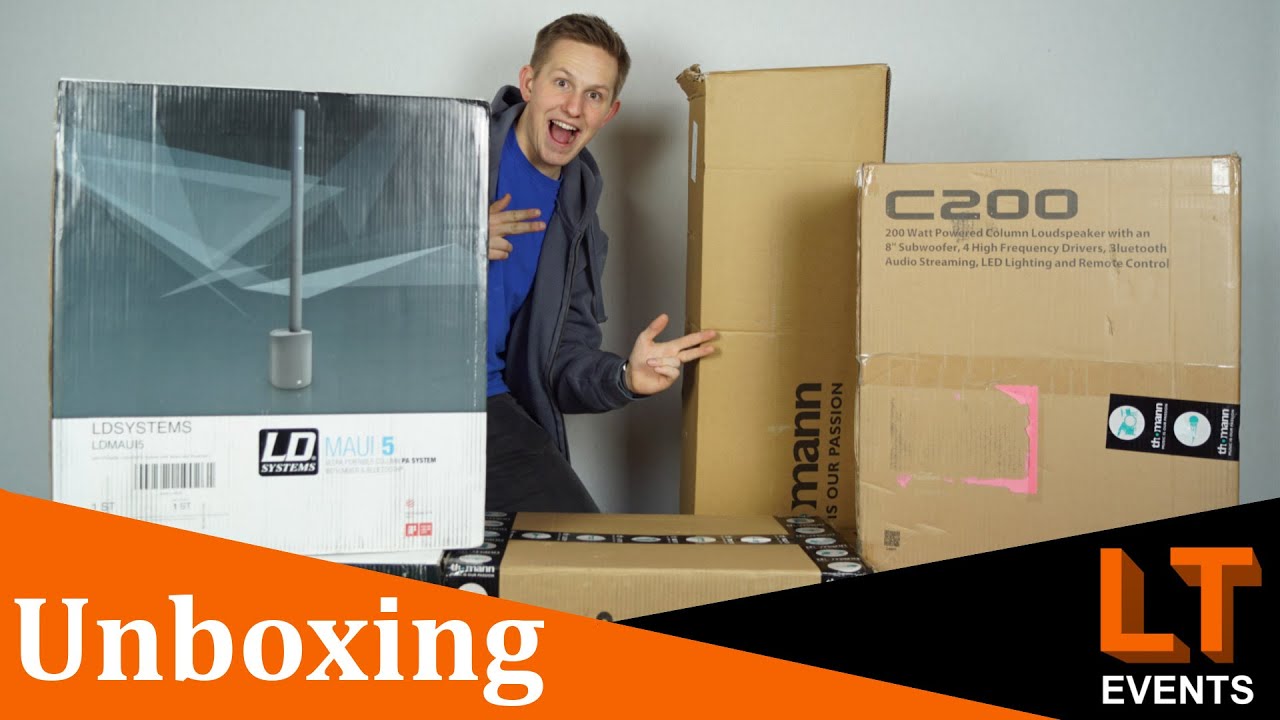 Säulensysteme im Test| Unboxing